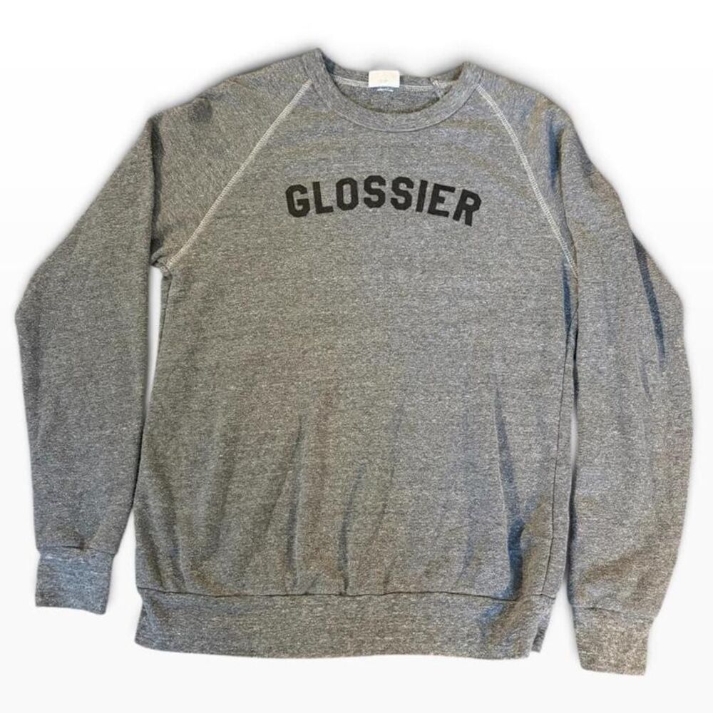 Glossier Women's Grey Sweatshirt